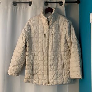 Bogner white puffer jacket